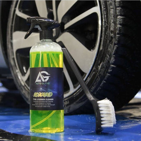 How to Clean Car Tyres - AutoGlanz AG Car Care
