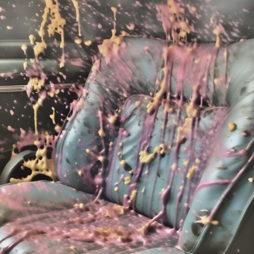 How to clean vomit in car - AutoGlanz AG Car Care