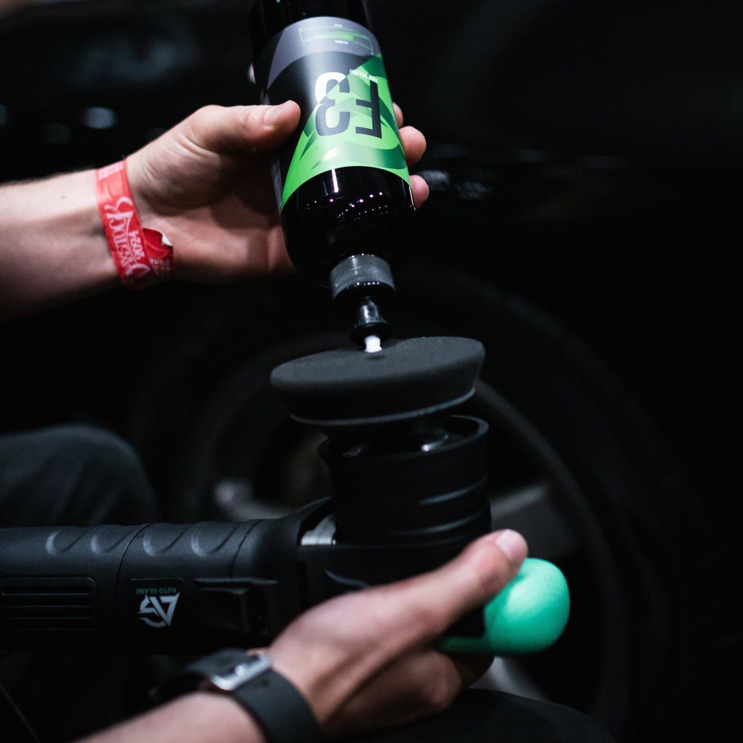 3" Dual Action Polisher | 12mm Throw - AutoGlanz AG Car Care
