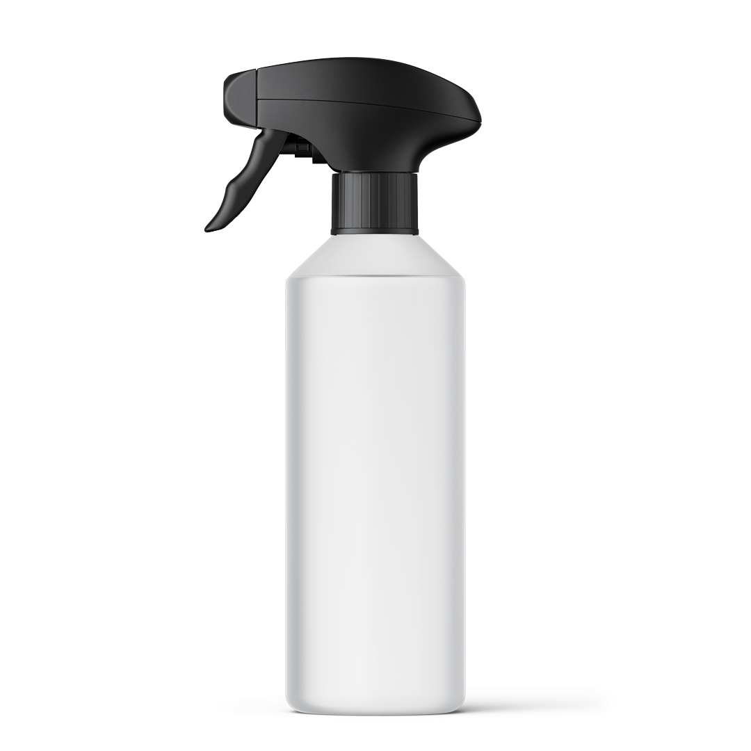 Empty HDPE 500ml Bottle - With Trigger - Acid Resistant Bottle
