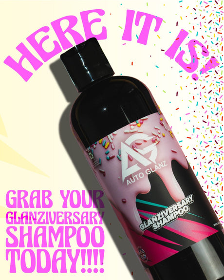 Birthday Cake Shampoo - Limited Edition - AutoGlanz AG Car Care