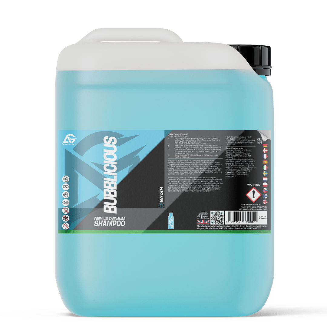 Bubblicious - Premium Shampoo with Carnauba Wax - AutoGlanz AG Car Care
