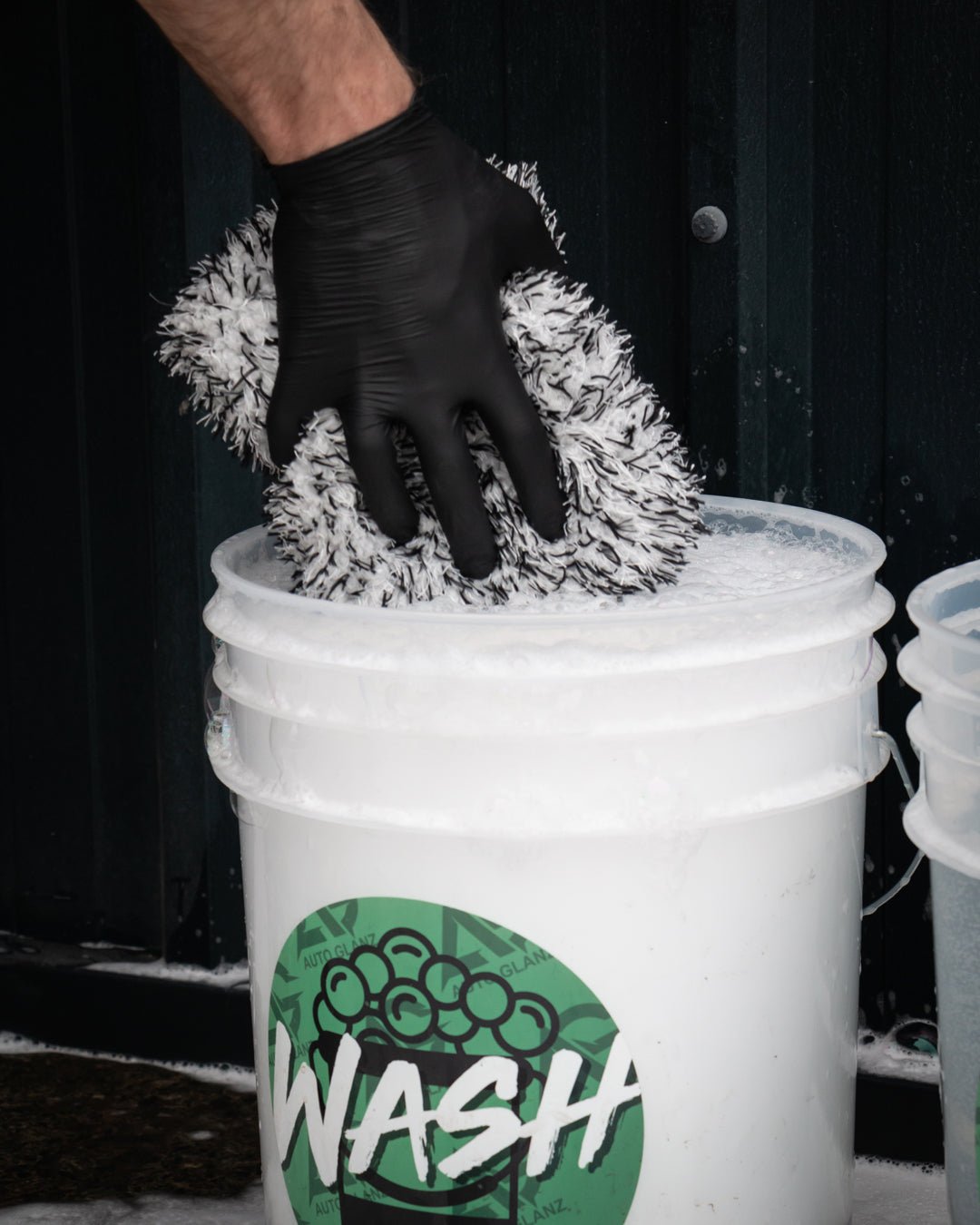 Microfiber Wash Pad - Gentle Wash Pad - AutoGlanz AG Car Care