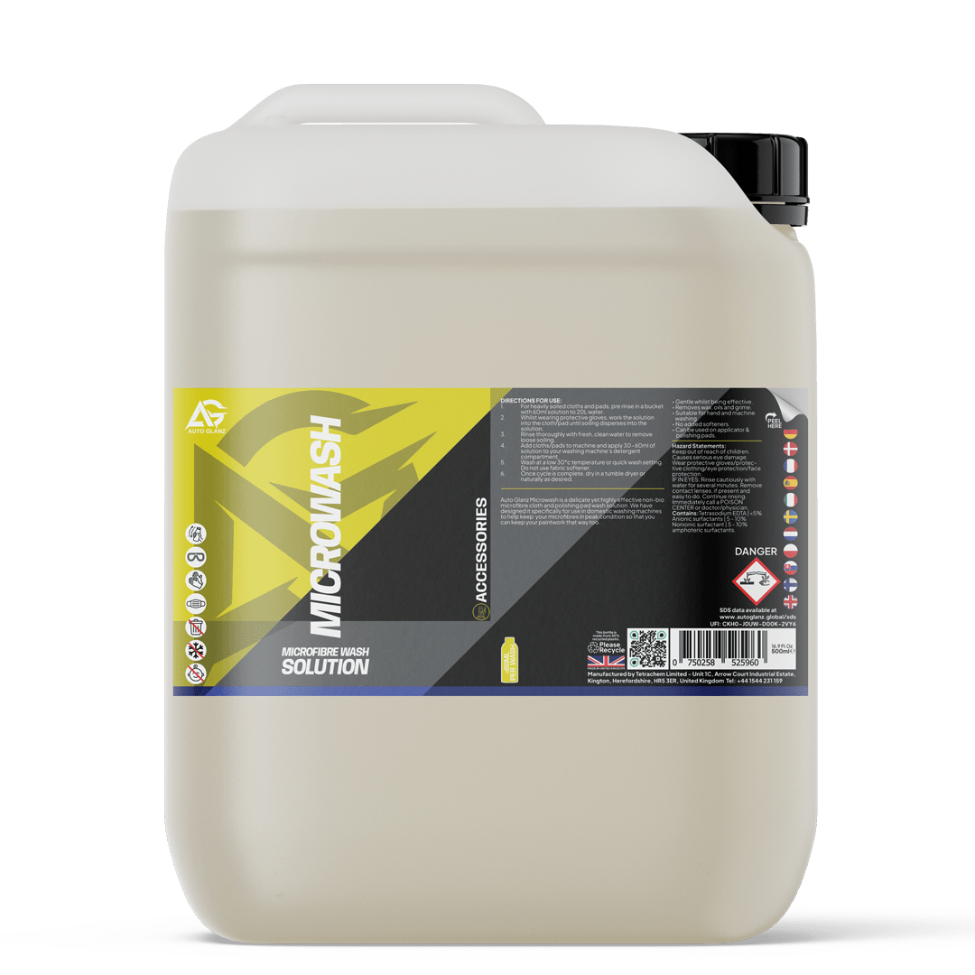 MicroWash - Microfibre Wash Solution & Detergent - AutoGlanz AG Car Care