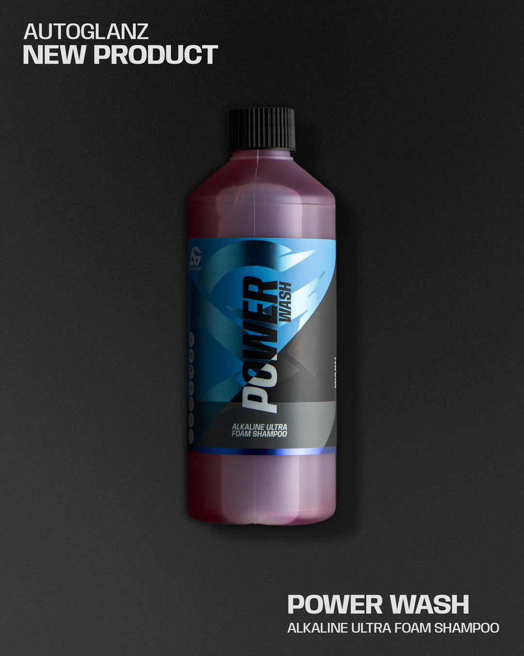 Power Wash - Alkaline Ultra Foam Shampoo - AutoGlanz AG Car Care