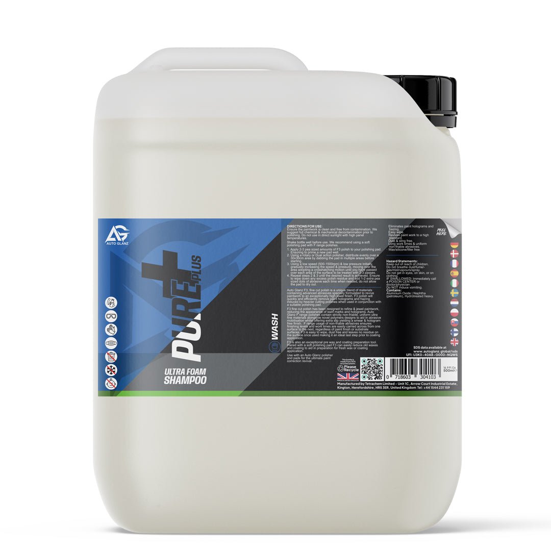 Pure+ - Ultra Foam pH Neutral Shampoo - AutoGlanz AG Car Care