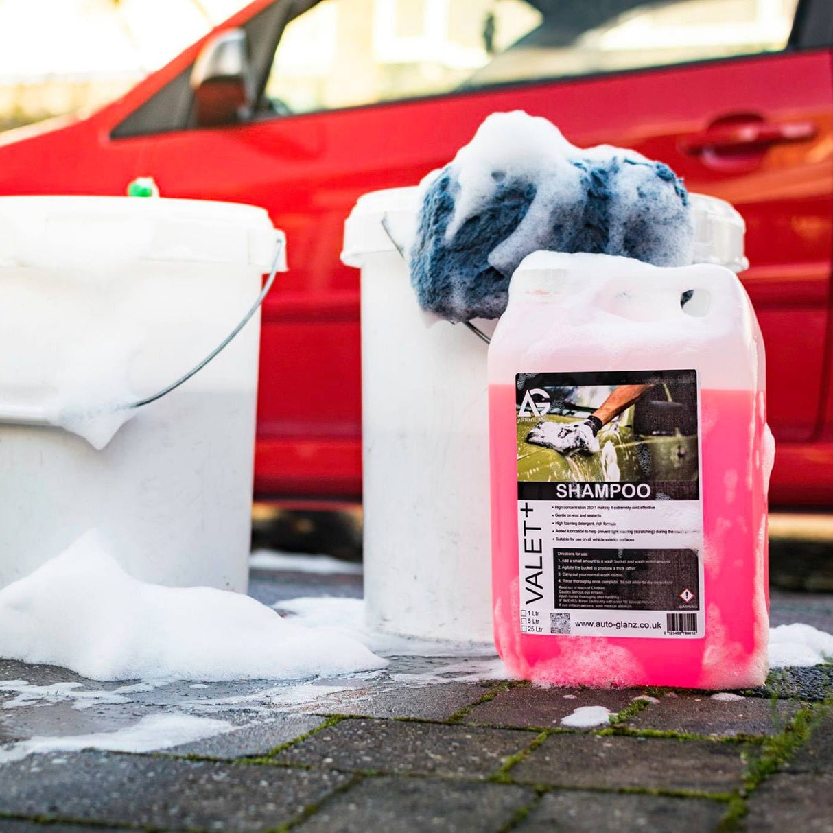 Valet+ Shampoo - AutoGlanz AG Car Care