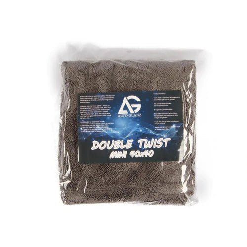 Double Twist 40x40 Drying Towel - AutoGlanz AG Car Care