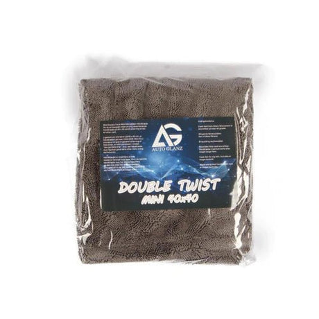 Double Twist 40x40 Drying Towel - AutoGlanz AG Car Care