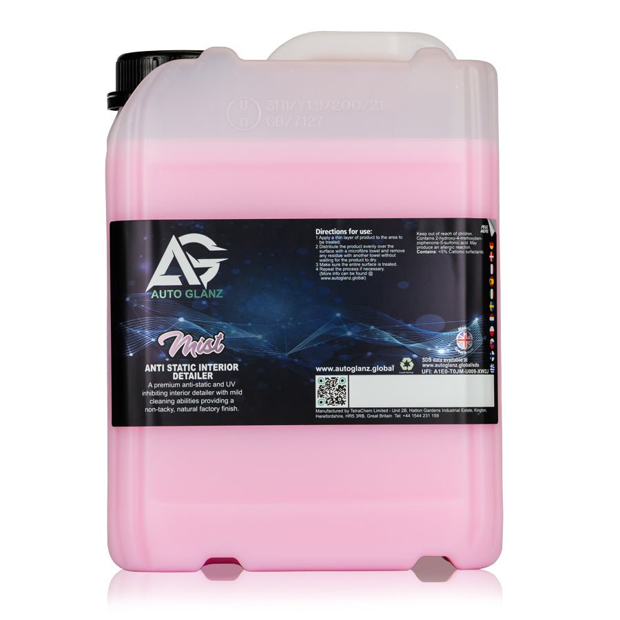 Mist - Anti Static Interior Detailer - AutoGlanz AG Car Care