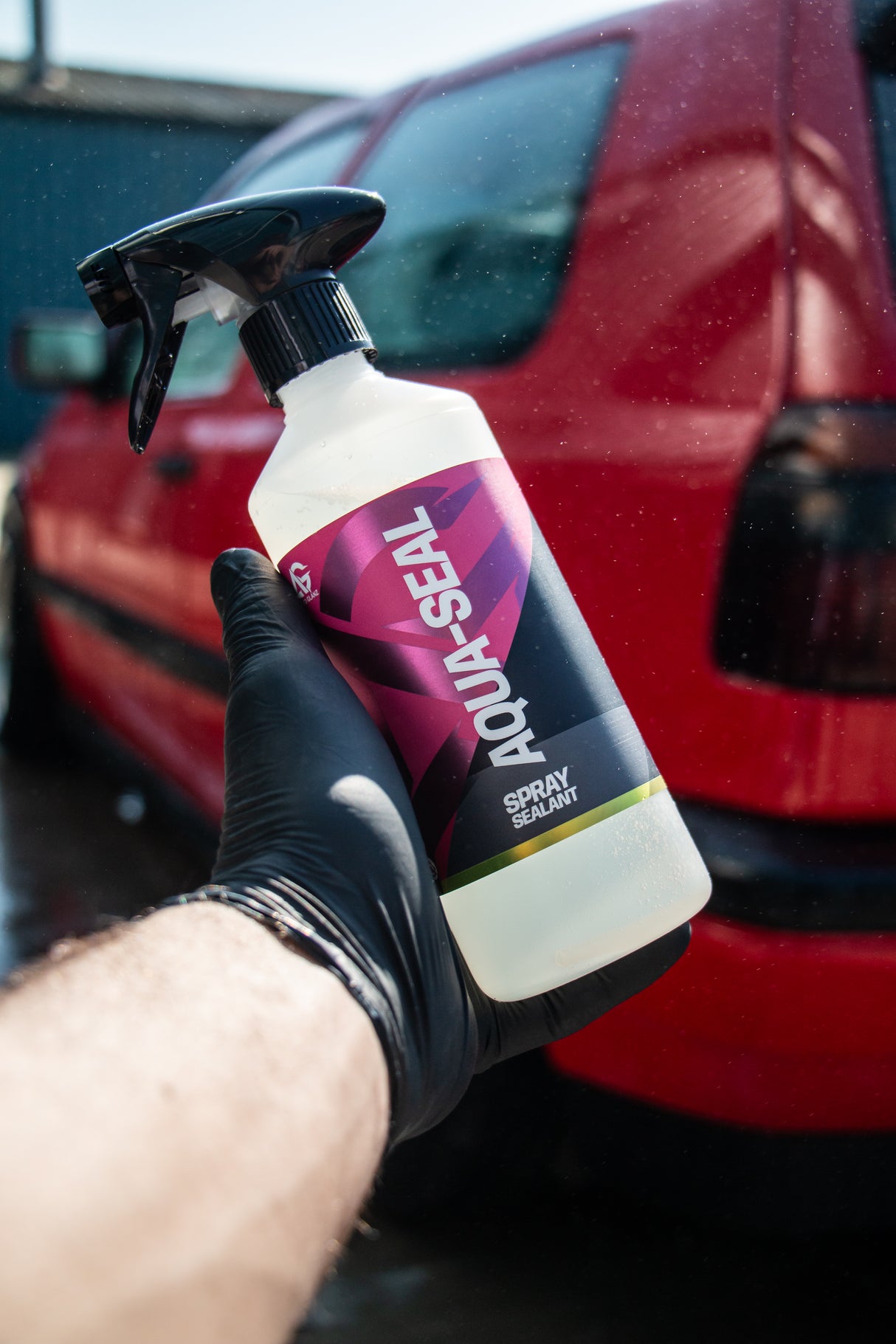 Empty HDPE 500ml Bottle - With Trigger - Acid Resistant Bottle