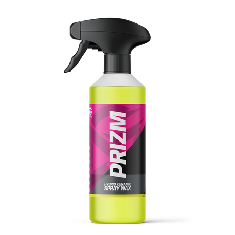 Spray bottle with 'PRIZM' label on a white background