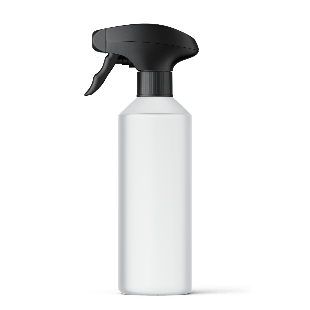 Empty HDPE 500ml Bottle - With Trigger - Acid Resistant Bottle - AutoGlanz AG Car Care