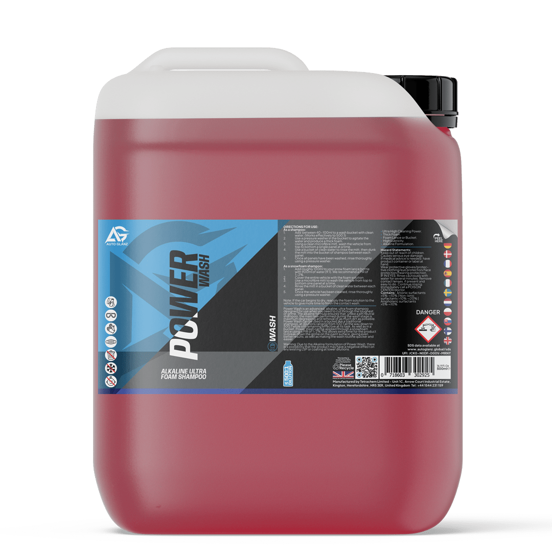Power Wash - Alkaline Ultra Foam Shampoo - AutoGlanz AG Car Care
