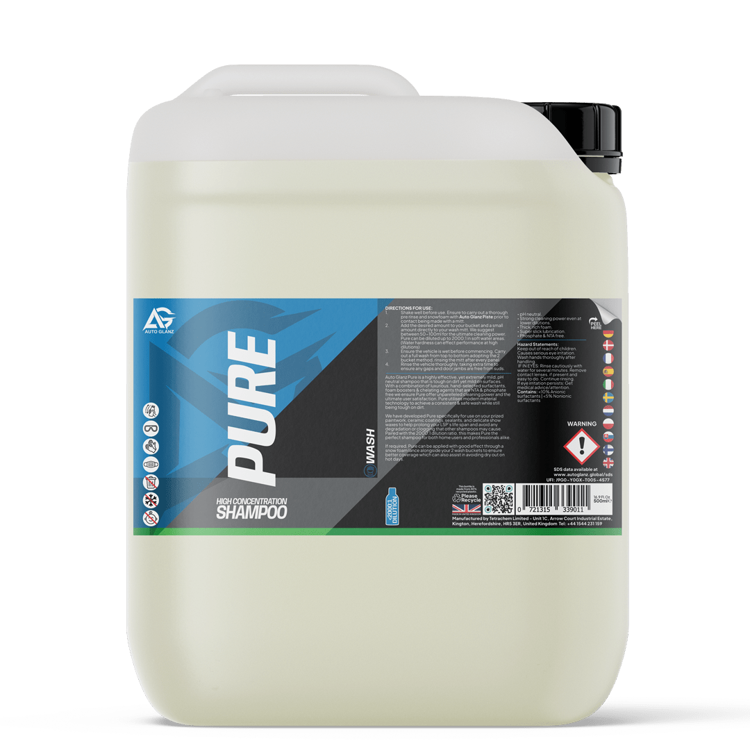Pure - High Concentration Shampoo - AutoGlanz AG Car Care
